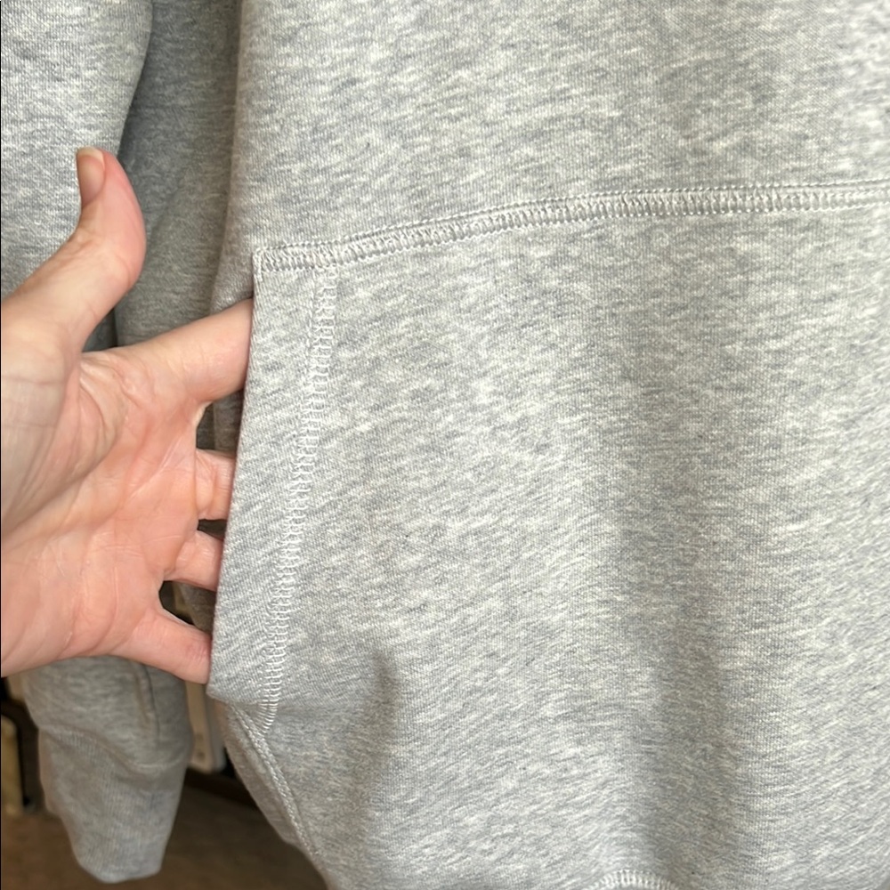 Gymshark Gray Graphic Hoodie Sweatshirt - Picture 3 of 8